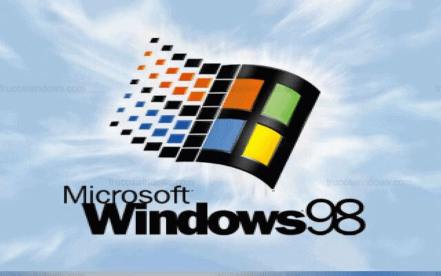 Pantalla de Arranque de Windows 98 Second Edition (SE)