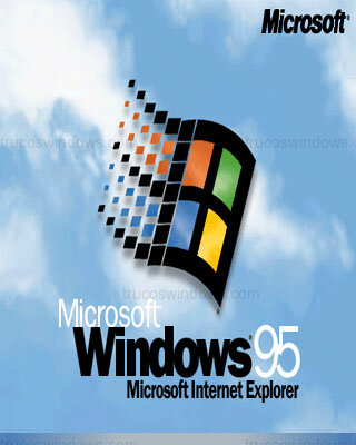 Pantalla de Arranque de Windows 95 (Internet Explorer)