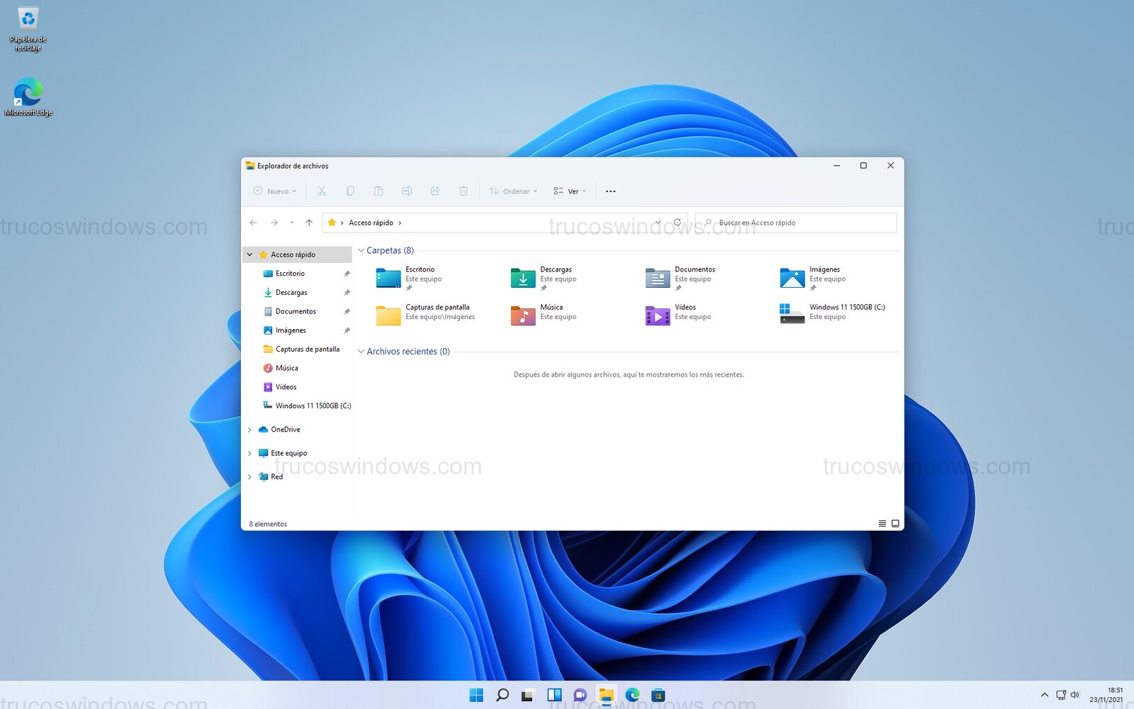 Explorador de Archivos Rediseñado en Windows 11