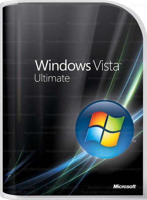Caja Original de Windows Vista Ultimate