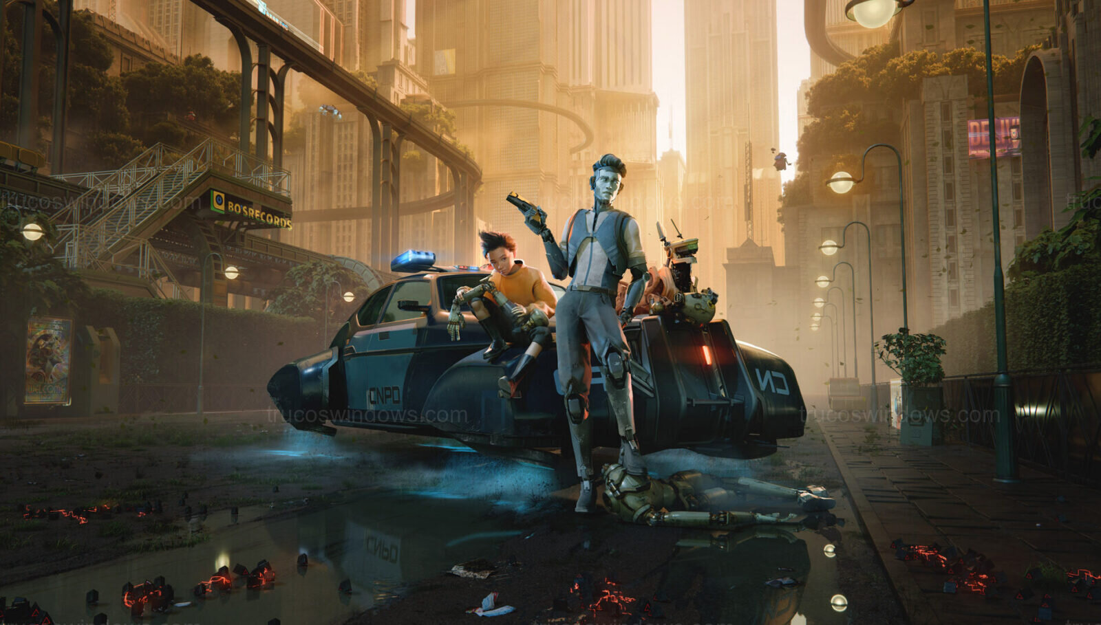 Vehiculo futurista Xbox Partner Preview