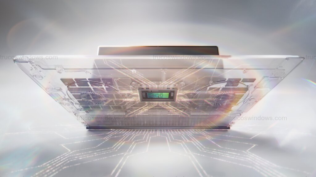 Portatil con arquitectura NVIDIA RTX Spark