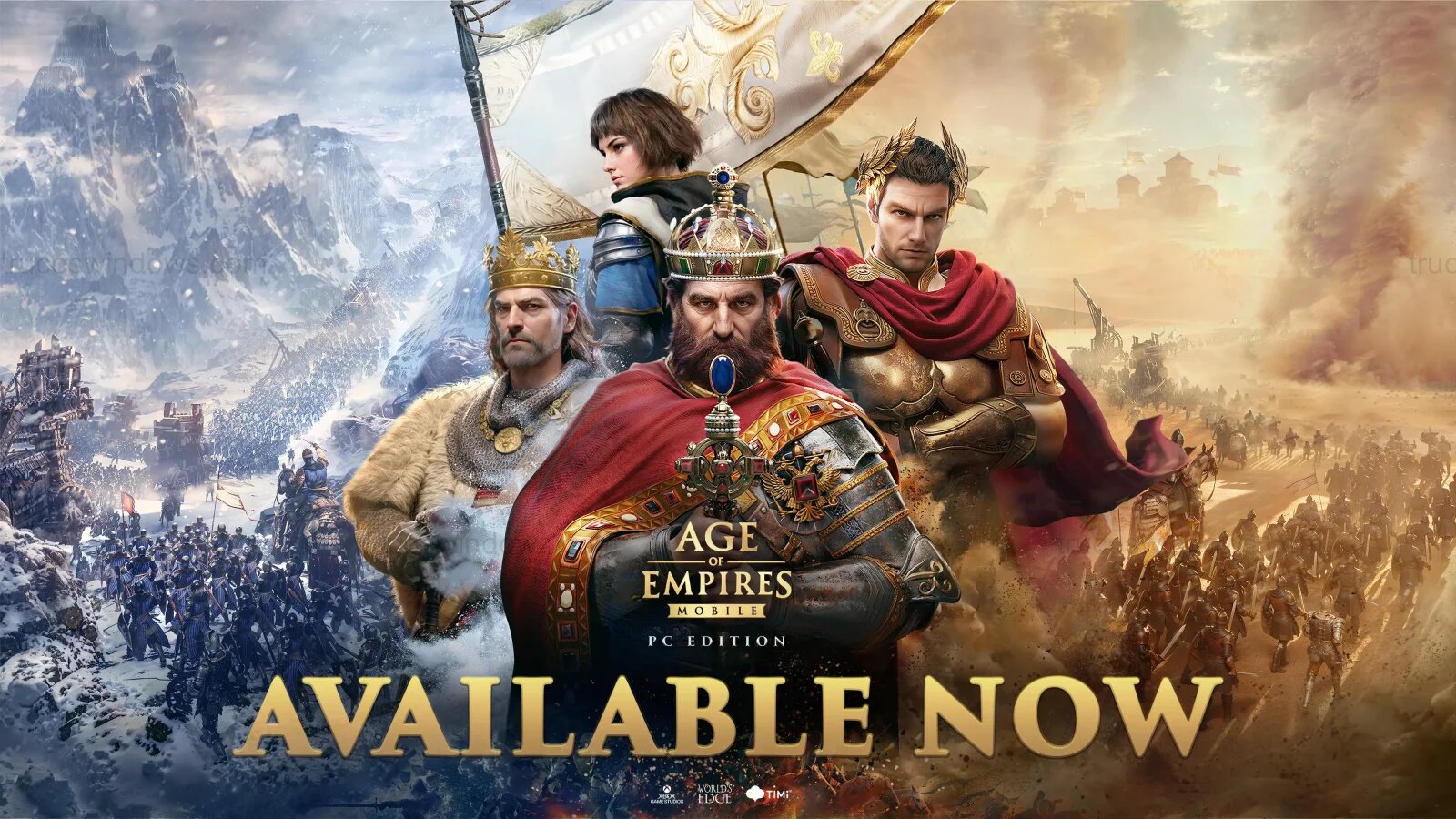 Anuncio Age of Empires Mobile PC