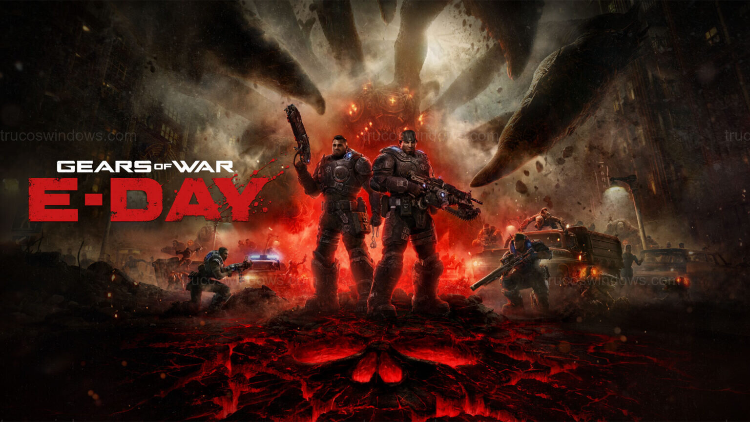Gears of War E-Day Marcus Fenix