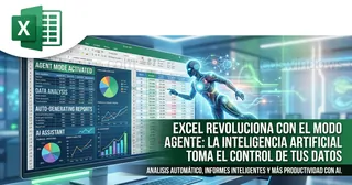 Microsoft presenta el modo agente en Excel: La IA que audita y edita tus libros