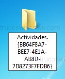 Creación de acceso directo CLSID
