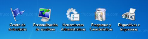 Iconos de Modos Dios Especiales