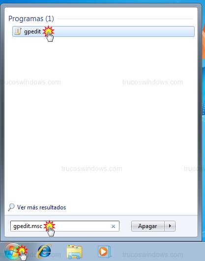 Abrir Editor Directivas Grupo