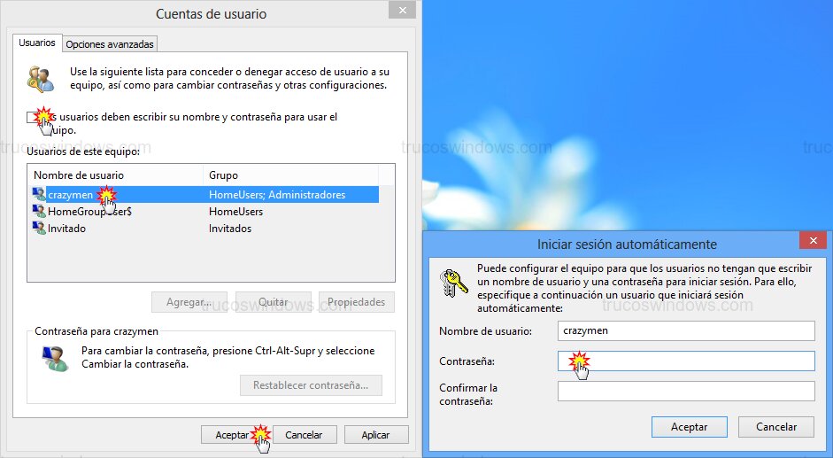 Configurar inicio automático Configurar inicio automático