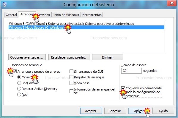 Configurar MSConfig Configurar MSConfig