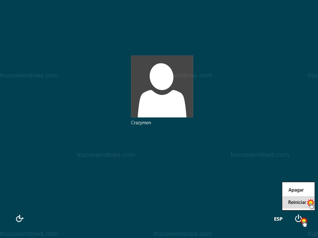Reinicio desde login Reinicio desde login