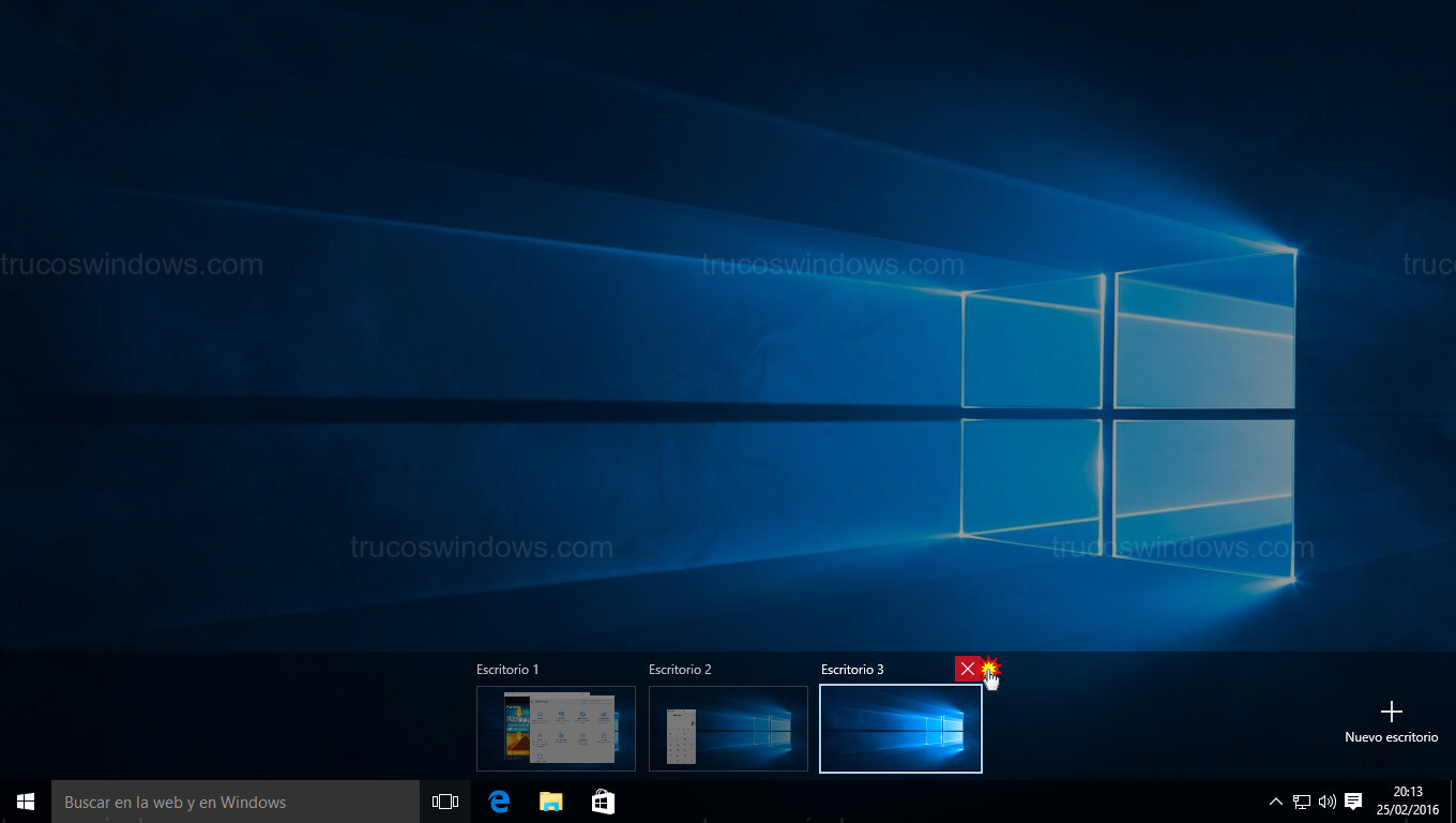 Cerrar escritorio virtual Cerrar escritorio virtual