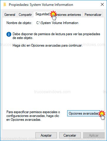 Permisos de seguridad