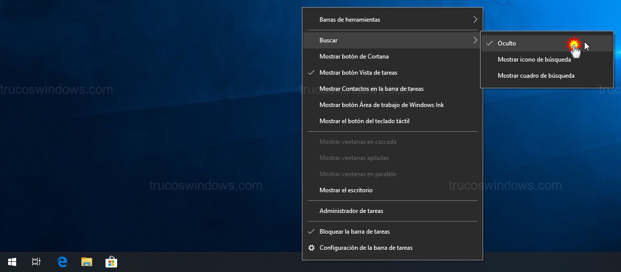 Desactivar búsqueda visual
