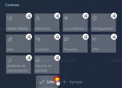 Confirmar cambios realizados Confirmar cambios realizados