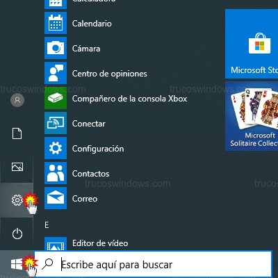 Configuración de Windows