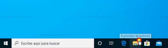 Abrir Explorador de archivos