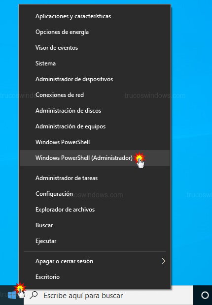 Abrir PowerShell como Administrador