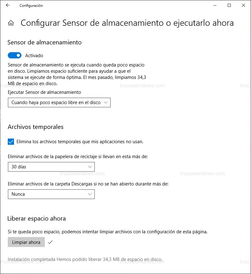 Botón Limpiar ahora