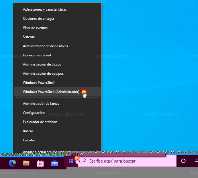Abrir PowerShell Administrador