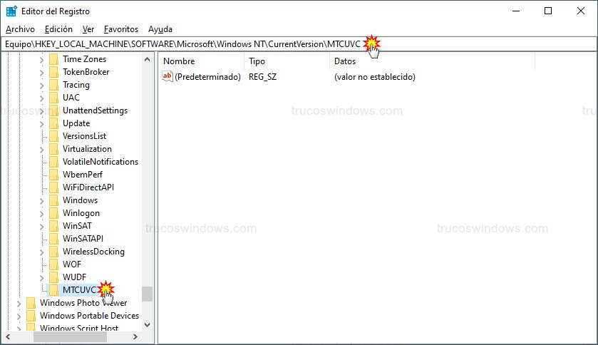 Ruta registro MTCUVC Ruta registro MTCUVC