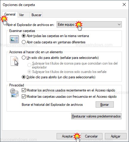 Seleccionar Este equipo Seleccionar Este equipo