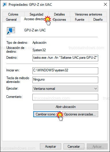 Cambiar Icono Tarea Cambiar Icono Tarea