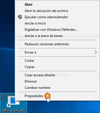 Propiedades Acceso Directo Propiedades Acceso Directo