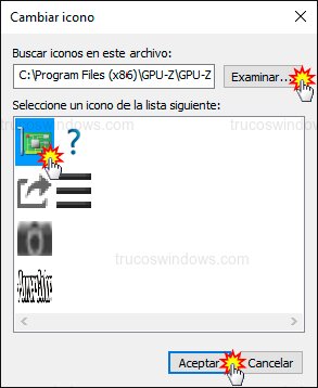 Seleccionar Icono Aplicación Seleccionar Icono Aplicación