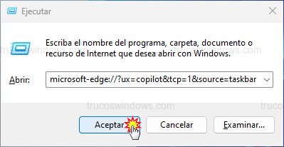 Ventana Ejecutar Comando Ventana Ejecutar Comando