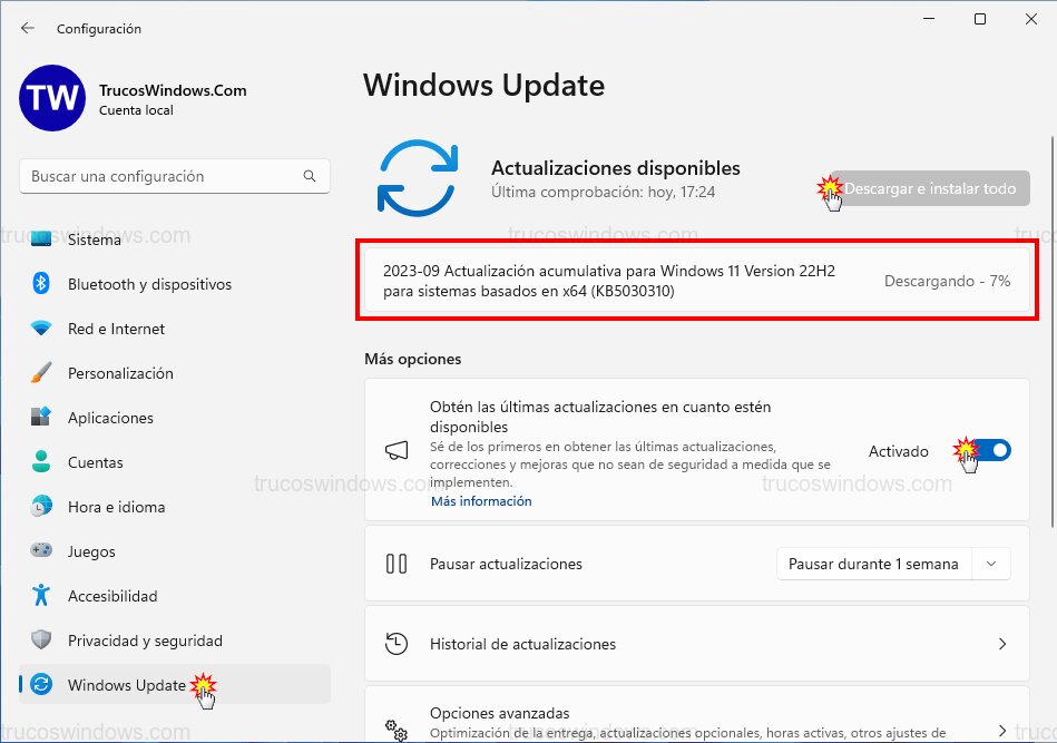 Windows Update Moment 4