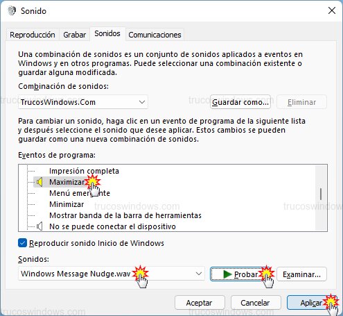Evento de maximizar ventana Evento de maximizar ventana
