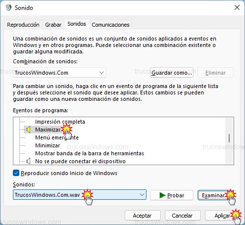 Importar sonido WAV externo Importar sonido WAV externo