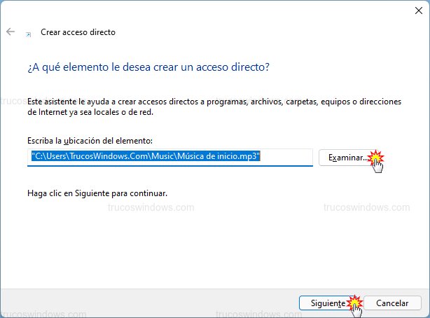 Seleccionar archivo música Seleccionar archivo música