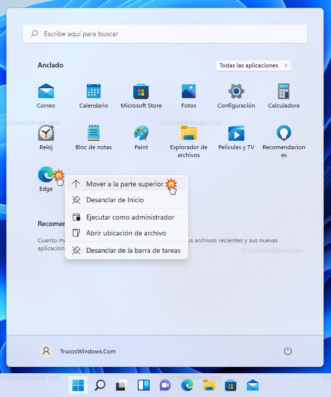 Mover a la parte superior Mover a la parte superior