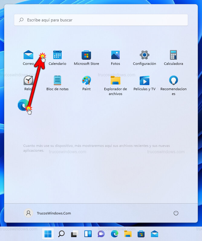 Organizar iconos Organizar iconos