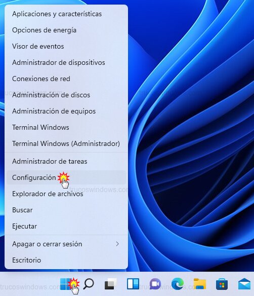 Configuración de Windows 11 Configuración de Windows 11