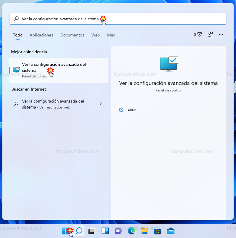Configuración avanzada del sistema