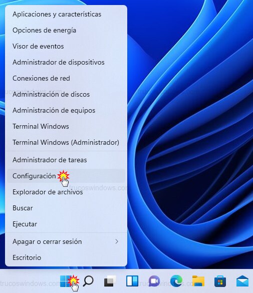 Abrir Configuración
