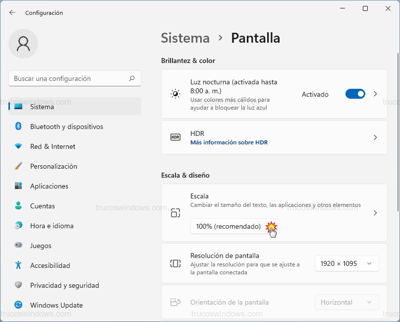 Ajustar Escala Ajustar Escala