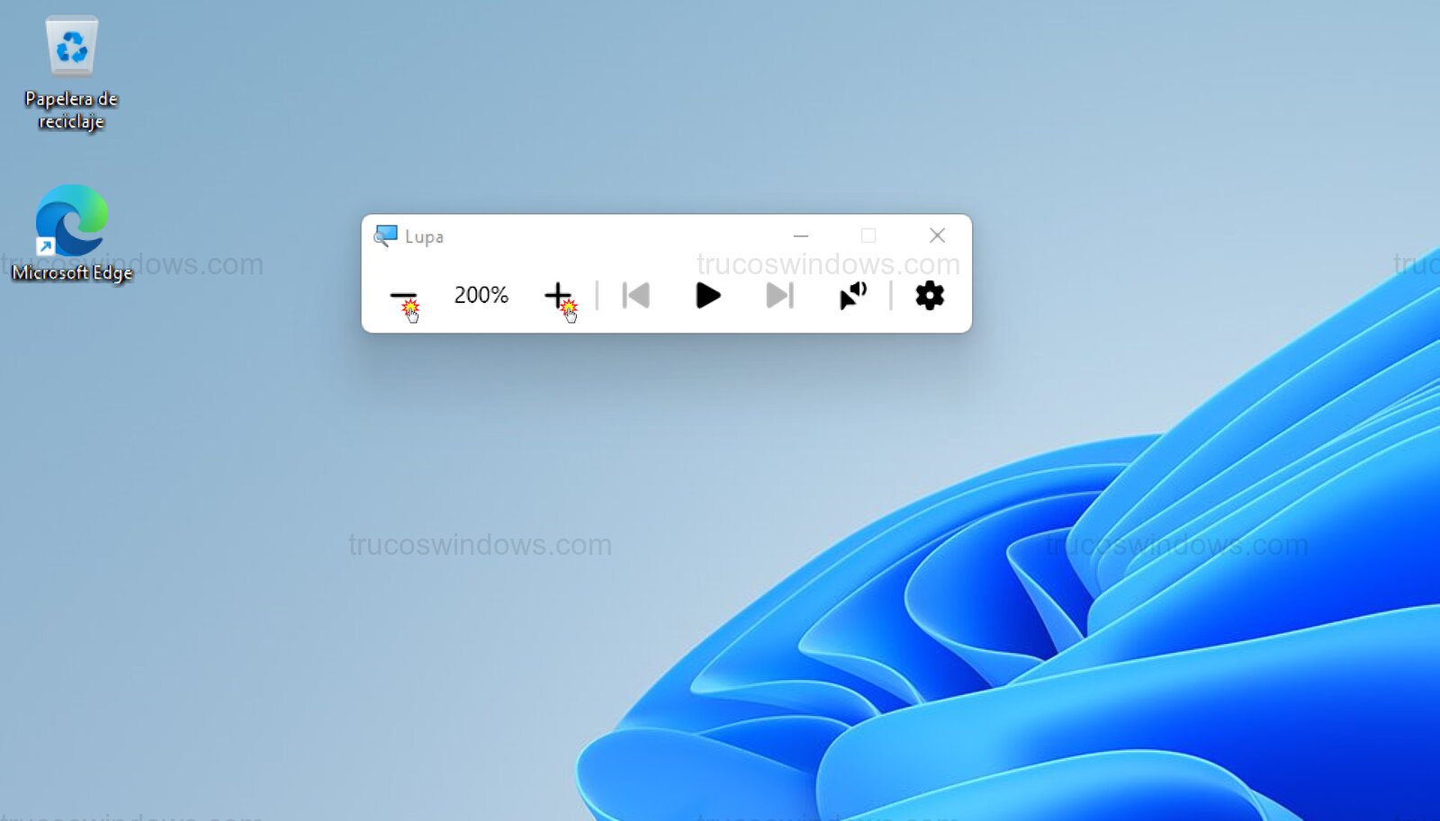 Herramienta Lupa Herramienta Lupa