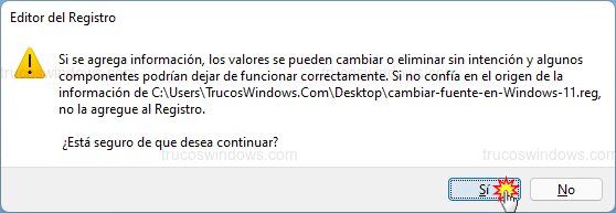 Aceptar cambios registro Aceptar cambios registro