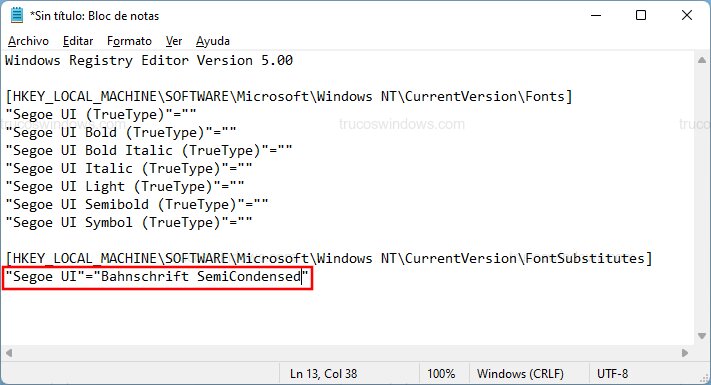 Editar script registro Editar script registro