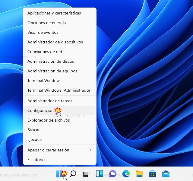 Abrir Configuración Abrir Configuración