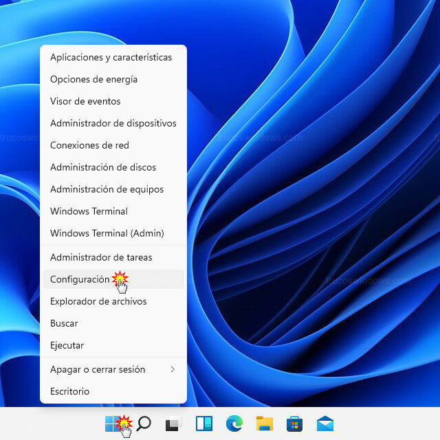 Abrir Configuración Abrir Configuración