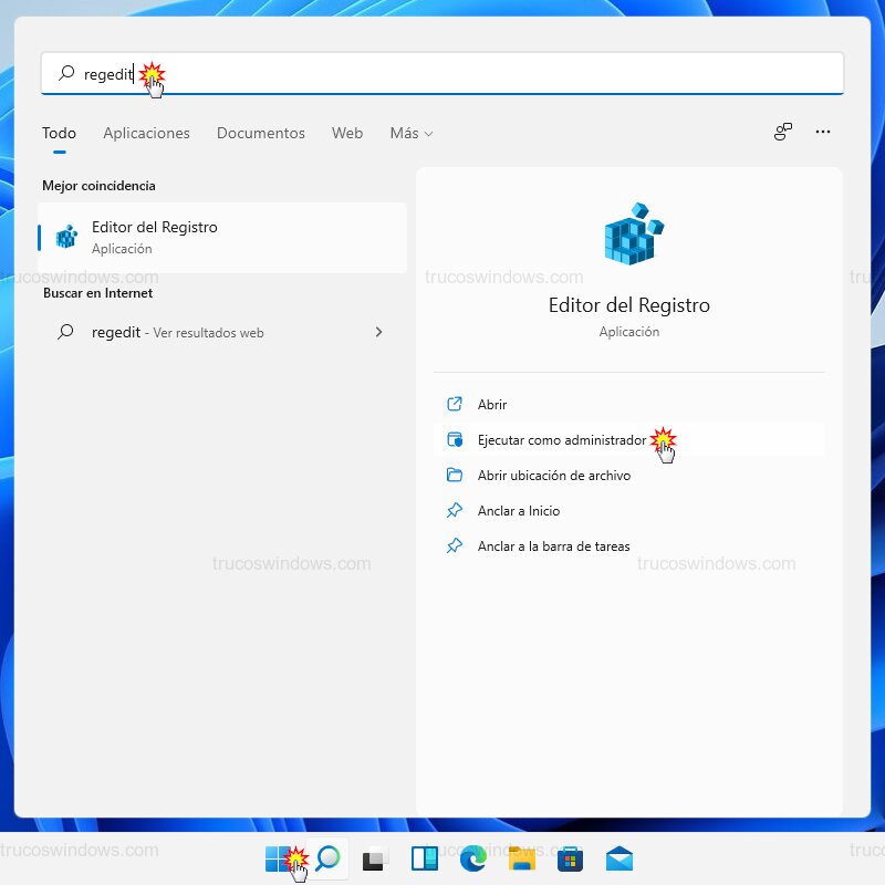 Abrir Editor Registro Abrir Editor Registro