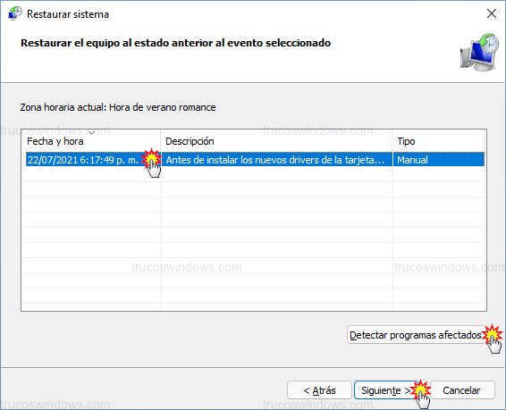 Selección de punto Selección de punto