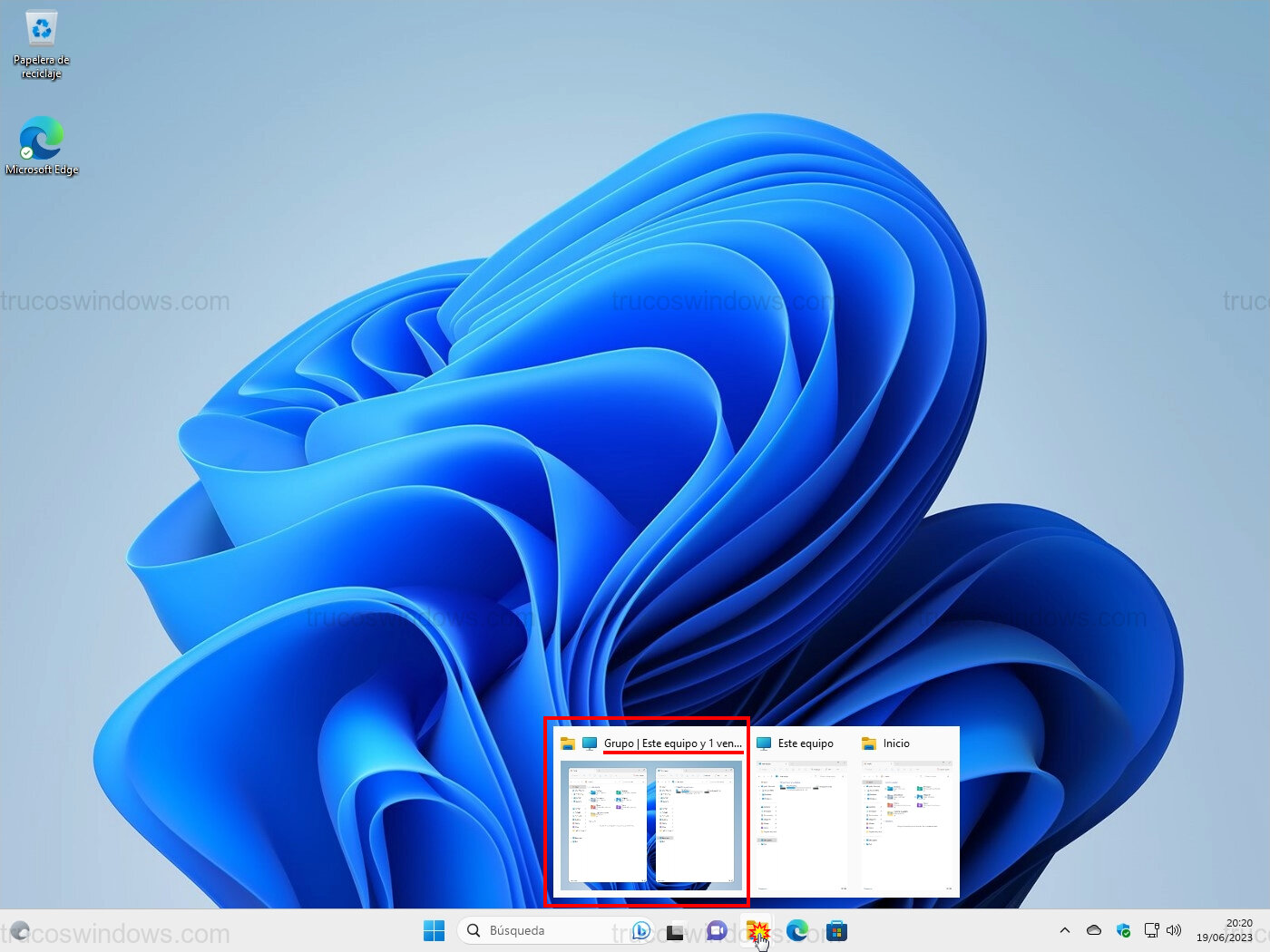 Grupo de acoplamiento activo