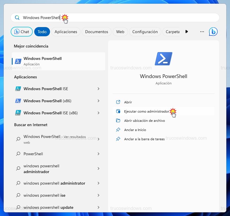 PowerShell administrador