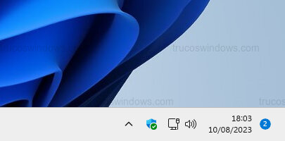 Contador de avisos pendientes